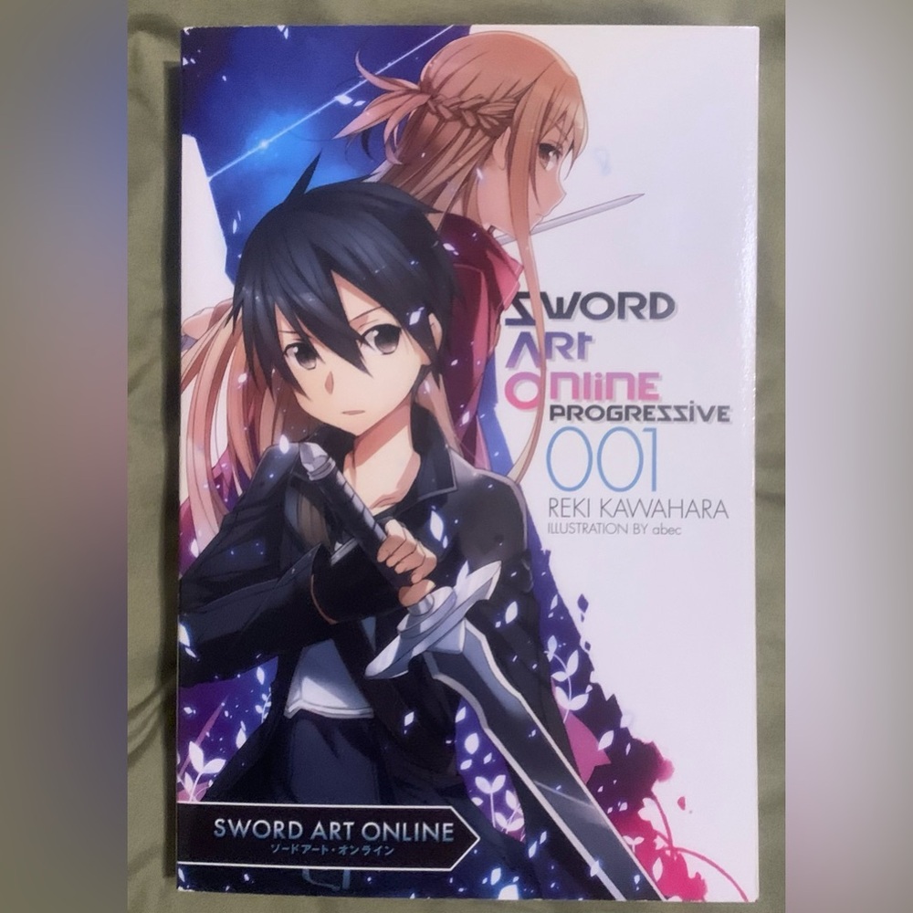 Sword Art Online Progressive 001 anime/manga novel